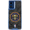 NBA Denver Nuggets Dark Rust Moto G 5G (2024) Clear Case